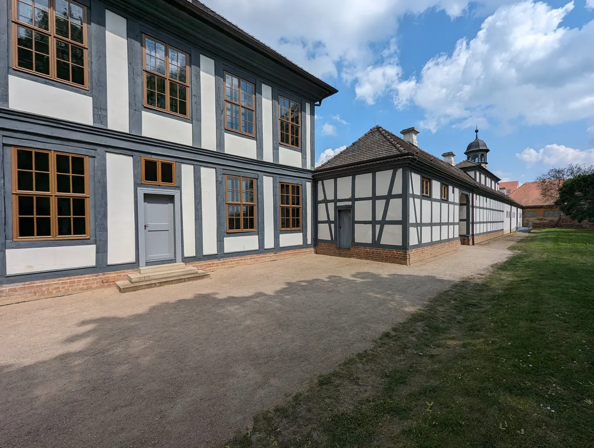 Fachwerkbauten in Oranienbaum